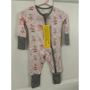 Bamboo Robot Balarina Sleeper 0 -3 Months